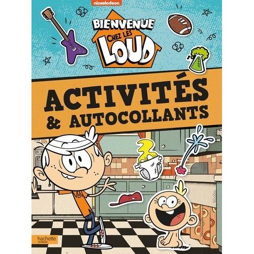 Bienvenue Chez Les Loud Jeux Gratuits Bienvenue Chez Les Loud - Activités Et Autocollants | Rakuten