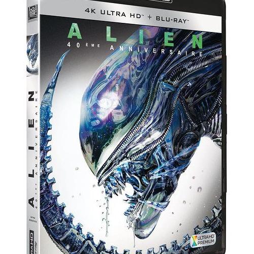 Alien - 4K Ultra HD + Blu-ray - 40ème Anniversaire | Rakuten