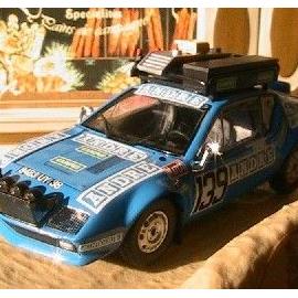 RENAULT ALPINE A310 RALLYE PARIS DAKAR 1981 NOREV 1:43