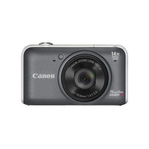 Appareil Photo Compact Canon Powershot Sx220 Hs Gris Compact