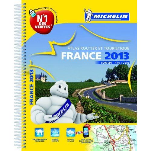 Atlas Routier France 2013 Michelin Spirale - 