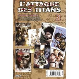 Attack On Titan Colossal Porn - Attaque Des Titans (l') - Edition collector - Tome 21 | Rakuten