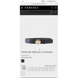 Authentique Ceinture Versace Accessoire Mode Rakuten