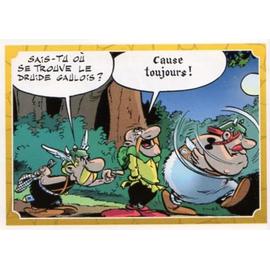 STICKER 60 ANS D/'AVENTURES ASTERIX CARREFOUR 2019 N° 63