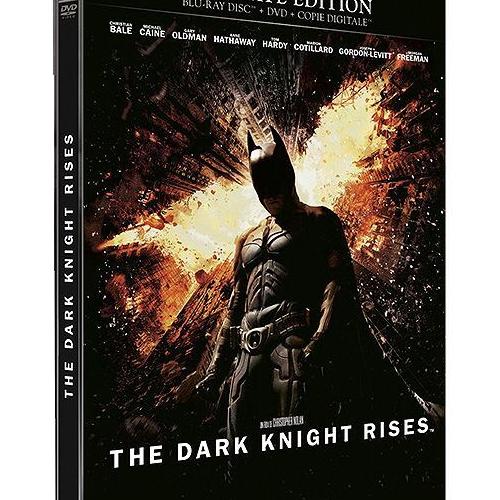 Batman The Dark Knight Rises Ultimate Edition boîtier SteelBook Combo Bluray + DVD