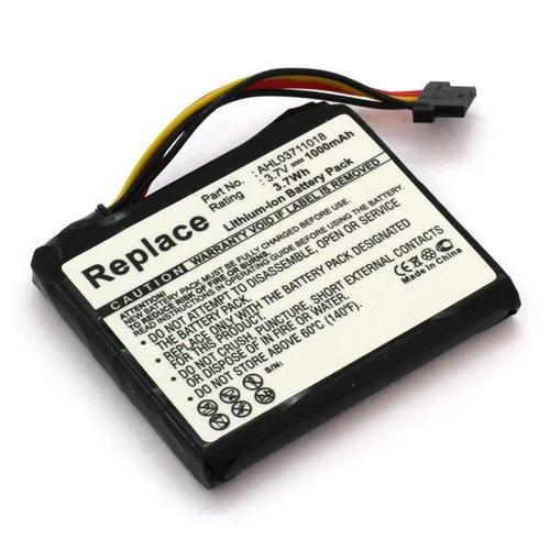 Batterie pour TomTom Go Live 1000 / Go Live 1005 LiIon AHL03711018
