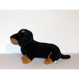 peluche chien teckel