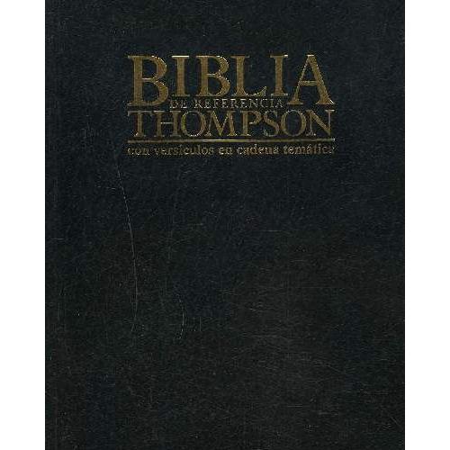 Biblia Thompson De Referencia Con Versiculos En Cadena Tematica ...