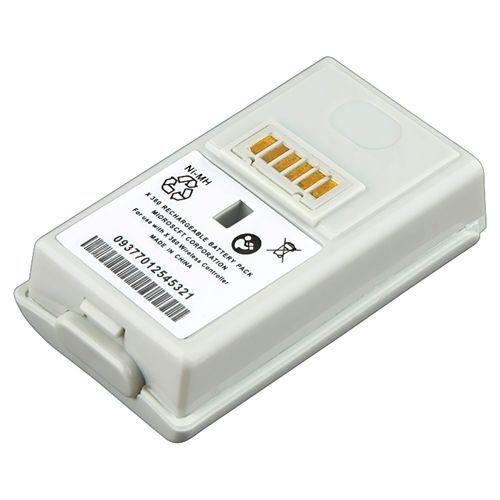 INSTEN® Blanc 3600mah Batterie de remplacement De Rechange Pour Microsoft Xbox 360 Slim