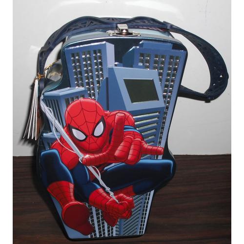 SPIDER-MAN TOTE TIN /& MARVEL ROCKET RACCOON Action Figure v1 Grand Noël Cadeaux