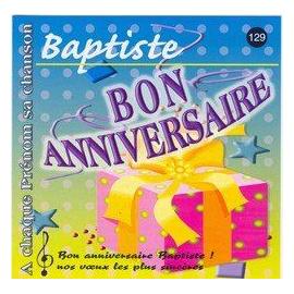 Bon Anniversaire Baptiste Cd Rakuten