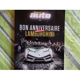 Bon Anniversaire Lamborghini Sport Auto 617 Rakuten