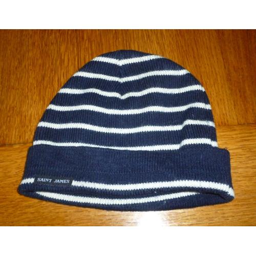 bonnet saint james rayé