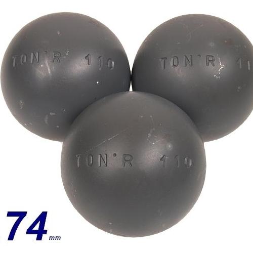 boule de petanque noir le