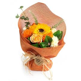 Bouquet De Fleurs De Savon Orange