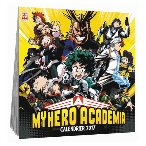 Calendrier My Hero Academia Rakuten