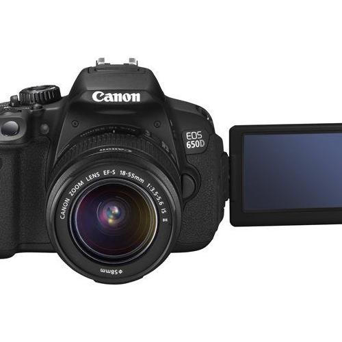  Appareil  photo  Reflex Canon  EOS  650D Objectif EF S 18 