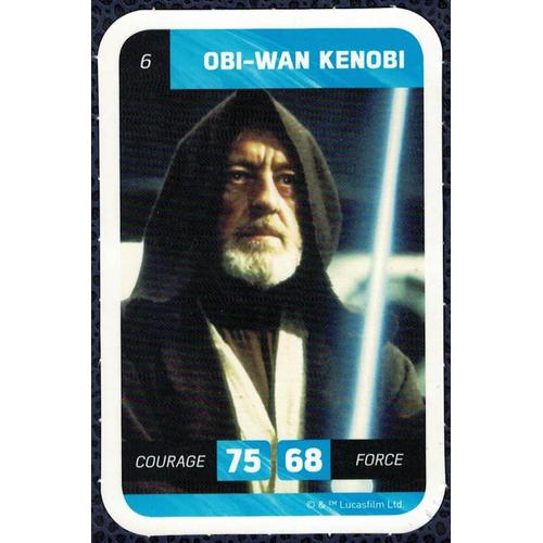 Carte De Collection E Leclerc Star Wars 2018 Les Heros Obi Wan