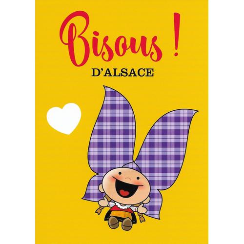 Bisous D Alsace Carte Postale Lovely Elsa 2 Overig Briefkaarten