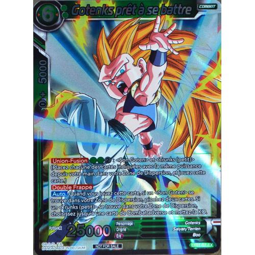 Dragon Ball Super Gotenks Pret à se Battre EX01-07 EX VF