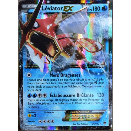 Carte Pokemon Neuve Francaise 26 122 Xy9 Rupture Turbo Leviator Ex