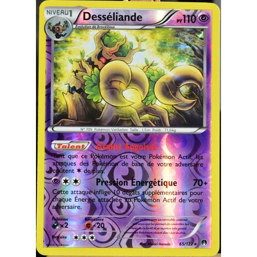 XY9:Rupture Turbo Carte Pokemon Neuve Française Desséliande Reverse 65//122