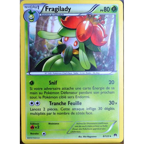 FRAGILADY RARE NEUVE RUPTURE TURBO 8//122 CARTE POKEMON