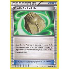 Fossile Racine Lilia N/&B:Explosion Plasma-87//101-Carte Pokemon Neuve Française
