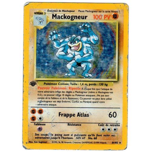 Carte pokemon mackogneur 8/102 edition 1 Rakuten