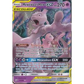 Pokemon Cartas Sueltas Carte Pokemon Mewtwo Et Mew 71 236 Gx Escouade Soleil Et Lune 11 Sl11 Fr Neuf Coleccionismo