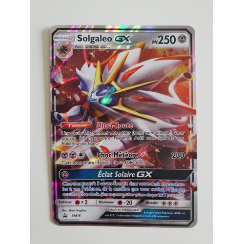 Carte Pokémon Solgaleo GX 250 pv - Objets à collectionner | Rakuten