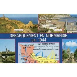 Carte Postale Couleur Circuit Des Plages Du Debarquement 06 Juin 1944 La Bataille De Normandie Editions Normandes Le Goubey