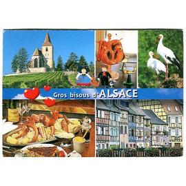 carte reflex alsace Carte Postale   Différentes Vues   Gros Bisous d' Alsace | Rakuten