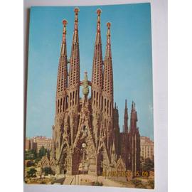 Carte Postale Espagne Barcelone Sagrada Familia Rakuten