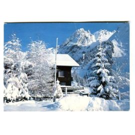 Carte Postale Paysage Hiver En Savoie 73 Rakuten