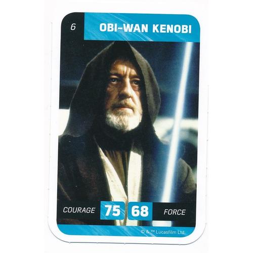 Carte Star Wars Leclerc 2018 N 6 Obi Wan Kenobi Rakuten