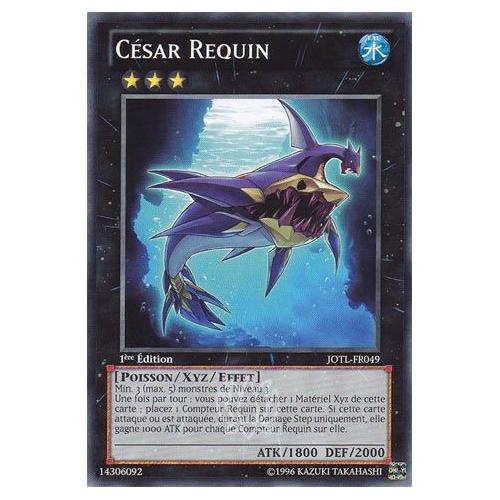 Yu-Gi-Oh /"César Requin/" JOTL-FR049 VF//COMMUNE//NEUVE