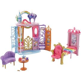 barbie chateau arc en ciel