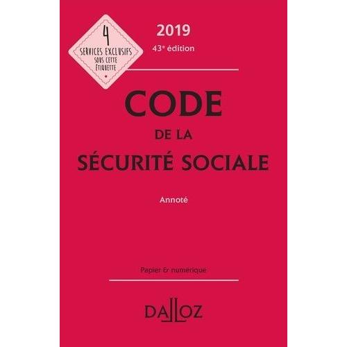 Code De La Sécurité Sociale Annoté Rakuten Code De La Sécurité Sociale Annoté Rakuten