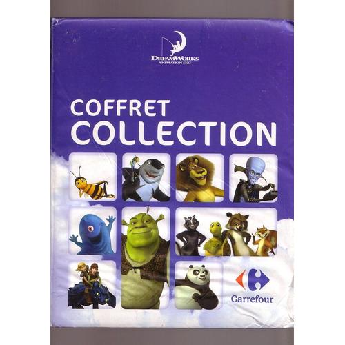 Coffret Collection Carrefour Dreamworks Pour Ranger Les 216