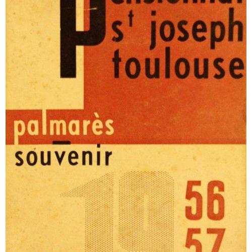 Pensionnat saint joseph toulouse palmares 195657 Rakuten Pensionnat saint joseph toulouse palmares 195657 Rakuten