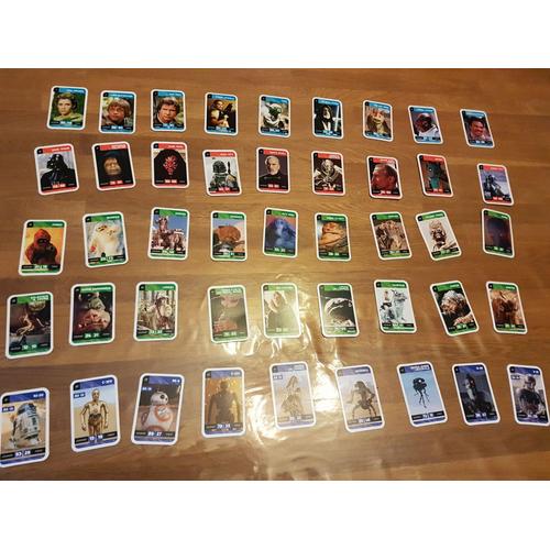 Collection Complete 90 Cartes Star Wars Leclerc Rakuten