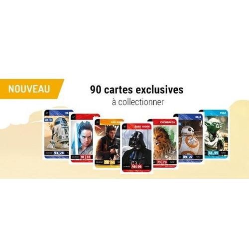 Collection Complete Des 90 Cartes Star Wars Leclerc 2018 Rakuten