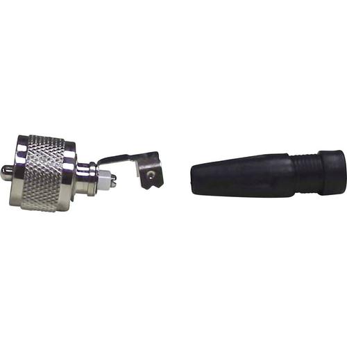 1pce BNC Mâle Cloison Poignée souder Panel Mount RF coaxial connecteur en plastique