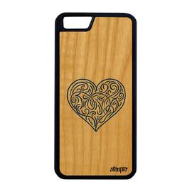 Coque Iphone 6 6s Plus En Bois Silicone Coeur Amitie Swag Romantique Housse Apple Iphone 6 Plus Iphone 6s Plus Rakuten