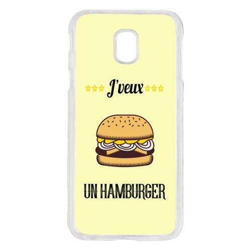 coque samsung j3 hamburger