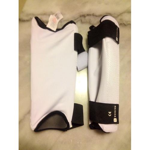 Taille LARGE coquille de protection Coque d/étachable Groin Guard White Large Coque avec /élastique White Groin Guard - Blanc