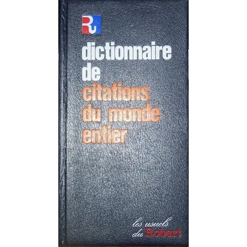 Dictionnaire de citations du monde entier Rakuten