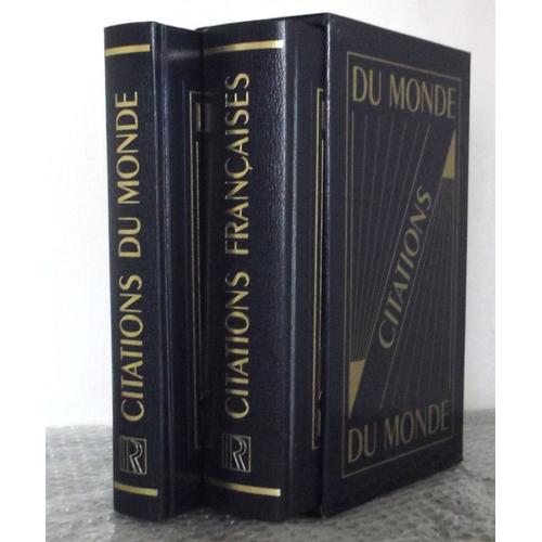 Dictionnaire De Citations Françaises / Dictionnaire De