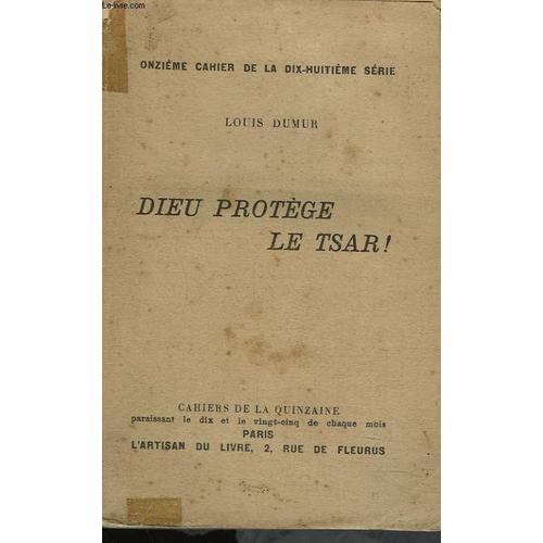 Dieu Protege Le Tsar Livre Ancien Rakuten rakuten